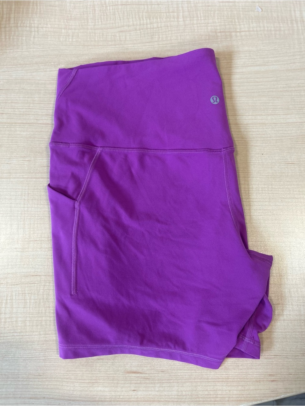 lululemon athletica Women's Purple align High-Rise Athletic Shorts